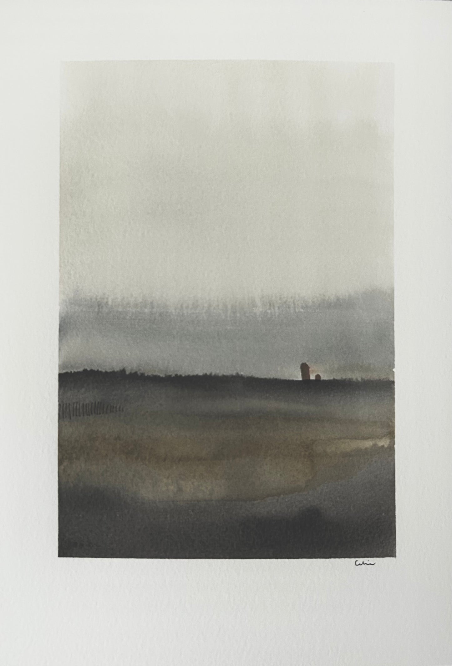 The weight of pale horizons
No. 2