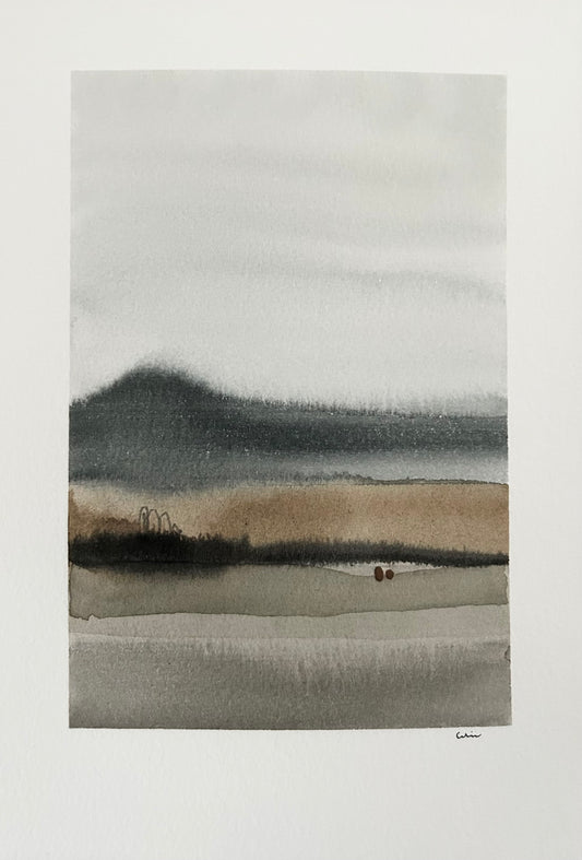 The weight of pale horizons no. 1