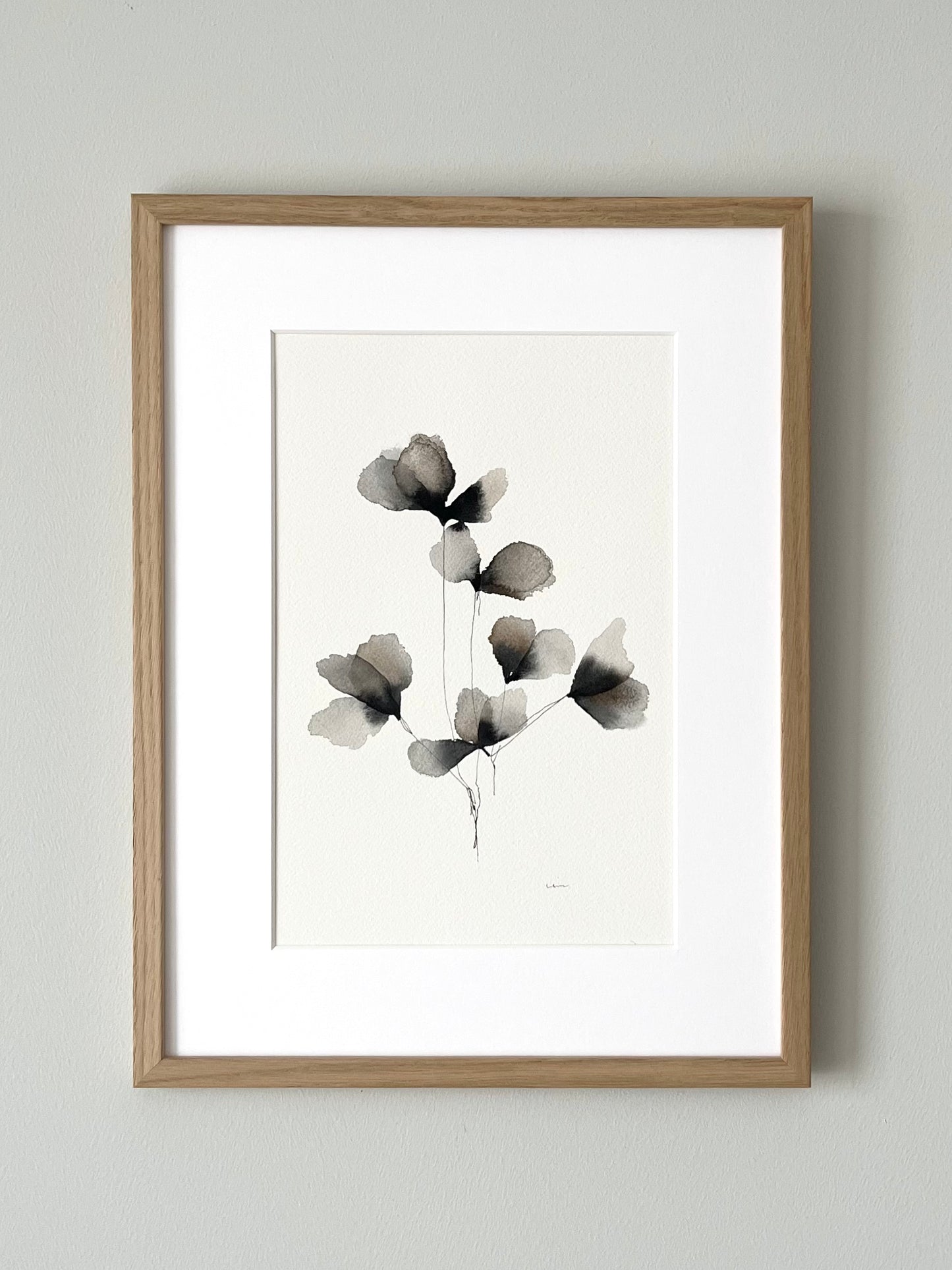 Fluttering petals