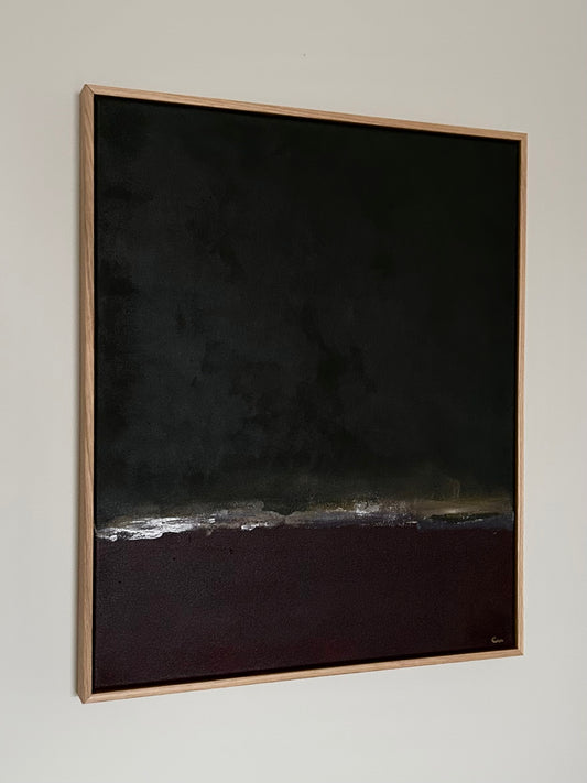 Where the land grows dark