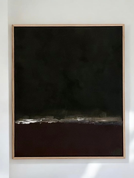 Where the land grows dark